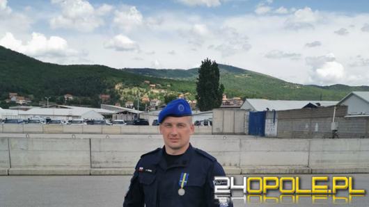 Wyróżnienie dla namysłowskiego policjanta