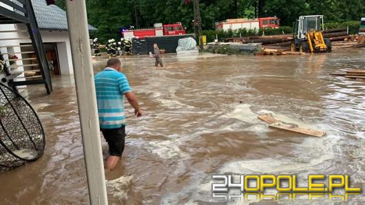 Ponad 100 interwencji straży w regionie w związku z sytuacją pogodową