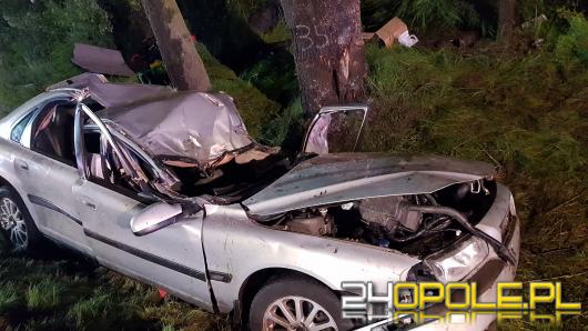 Wypadek na drodze krajowej nr 11 w powiecie kluczborskim