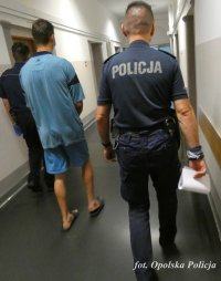 Podpalacz w rękach policjantów, grozi mu 10 lat więzienia