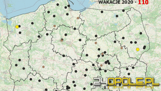 Przybywa czarnych punktów na wakacyjnej Mapie Wypadków Drogowych 