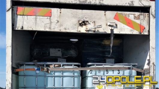 Szereg nieprawidłowości w pojeździe przewożącym materiały niebezpieczne