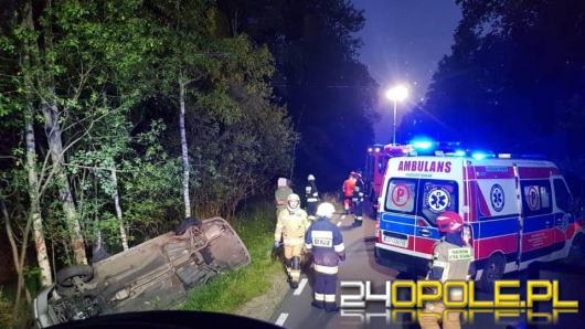Groźny wypadek na trasie Zawadzkie - Strzelce Opolskie 
