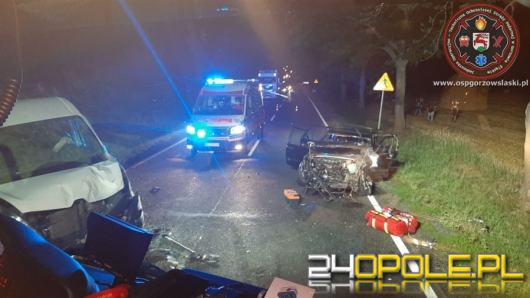 3 osoby poszkodowane w wypadku w Gorzowie Śląskim
