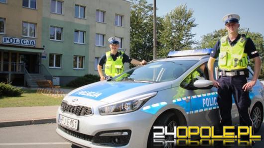 Uległ poważnemu wypadkowi, pod eskortą policji dojechał do szpitala 