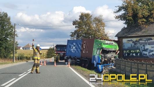 Wypadek na drodze krajowej Kluczbork-Gorzów Śląski