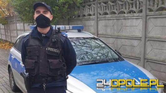 Wynieśli 80-latka z płonącego mieszkania