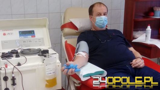 Pokonał koronawirusa, teraz oddaje osocze