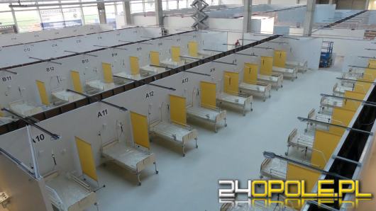 Jak powstawał Szpital Tymczasowy w CWK
