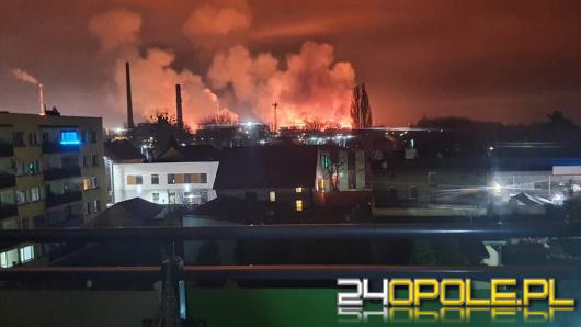 35 ratowników interweniowało w koksowni w Zdzieszowicach. Paliły się przewody elektryczne