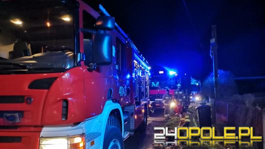 Strażacy gasili piwnicę w gminie Baborów