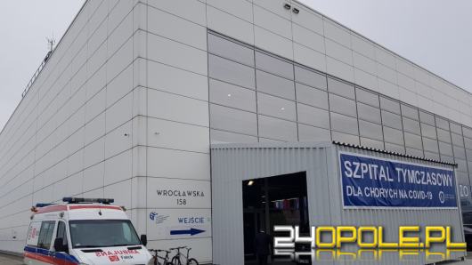 Szpital Tymczasowy w Opolu przyjął pierwszego pacjenta