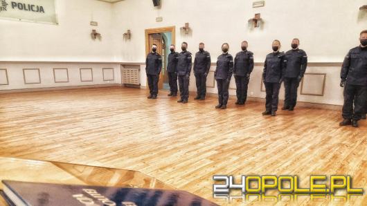 Szeregi opolskiej Policji zasiliło 38 kolejnych policjantów