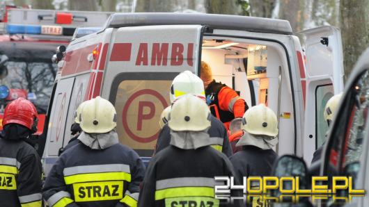 Policja szuka świadków wypadku drogowego między Sosnówką i Dąbrową na DK46