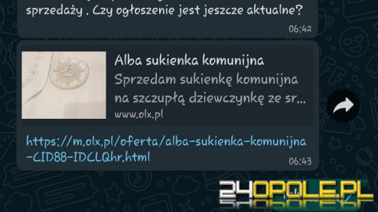 Oszuści atakują sprzedających na OLX. Nie klikajmy w linki !