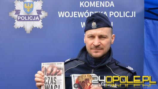 Najnowsza powieść opolskiego policjanta - jego kryminalna seria wielokrotnie nagradzana