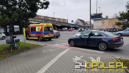 Kierująca audi potrąciła rowerzystkę na oznakowanym przejeździe 