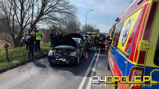 Niebezpiecznie na opolskich drogach. Kilka kolizji po południu 