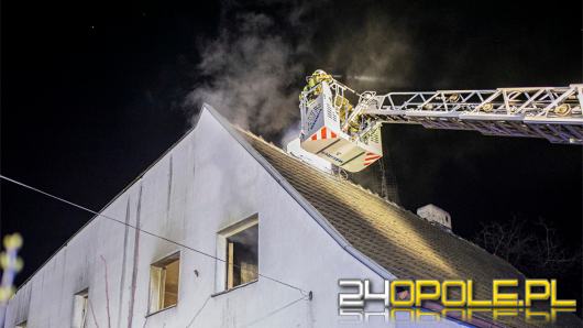 Strażacy walczyli z pożarami mieszkań w powiecie kluczborskim, brzeskim i prudnickim