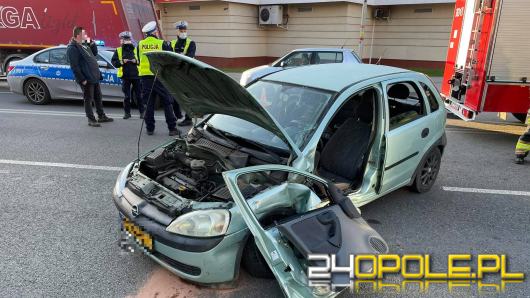 Zderzenie pojazdów na Niemodlińskiej w Opolu