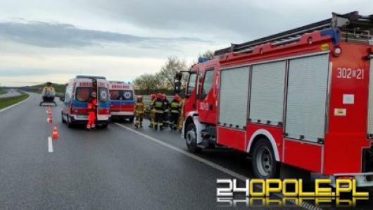 KMP Opole poszukuje świadków wypadku z autostrady A4