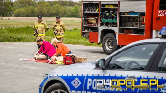 Strażacy włączyli się do akcji "Szanuj Życie - Bezpieczna DK94"