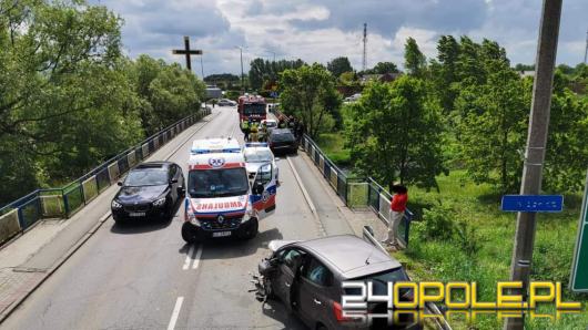 Wypadek w Kędzierzynie Koźlu. Doszło do zderzenia 3 pojazdów 