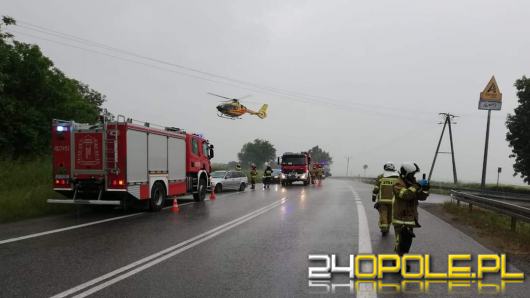 12-latek wjechał wprost pod koła BMW. Wypadek w Łosiowie