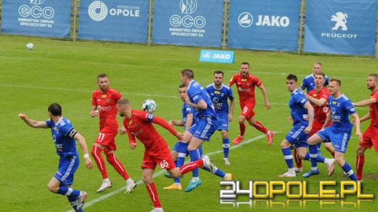 Odra Opole kończy sezon porażką