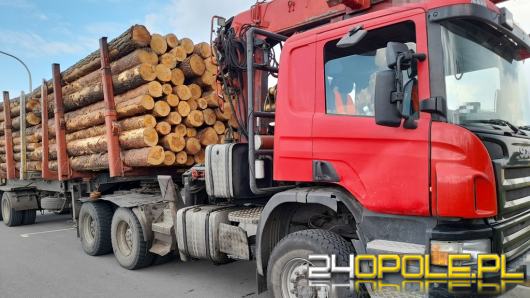 25 tysiące złotych kary za przeładowany transport drewna