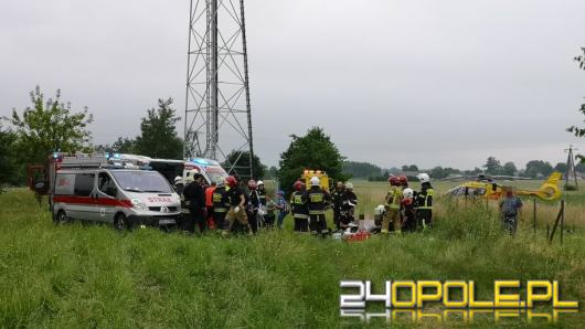 Młody kierowca nie pamięta zdarzenia. Po wypadku w Jełowej do szpitala trafiło 6 dzieci