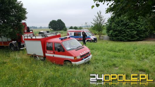 Wypadek w Ligocie Prószkowskiej. Zginął nastoletni motocyklista