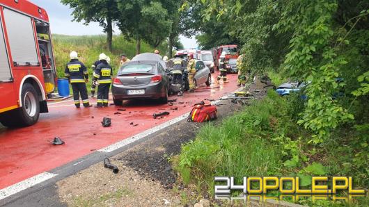 3 kobiety w szpitalu po wypadku drogowym pod Nysą. Sprawca pijany