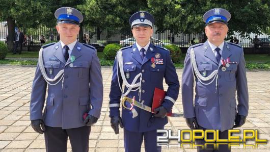 Policjanci z Opolszczyzny wyróżnieni 