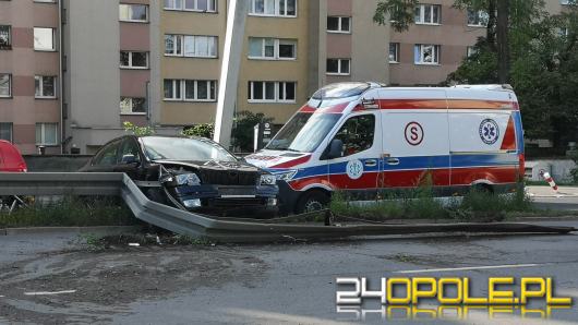 Wypadek na Nysy Łużyckiej w Opolu. Kobieta z 1,5 rocznym dzieckiem trafiła do szpitala