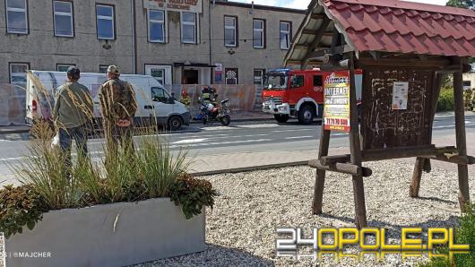 Wypadek w Łosiowie. Poszkodowany motocyklista