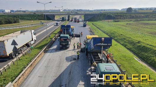 Remont opolskiego odcinka A4 potrwa jeszcze około roku