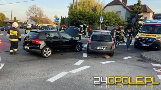 Komprachcice: Jedna osoba poszkodowana po zderzeniu pojazdów