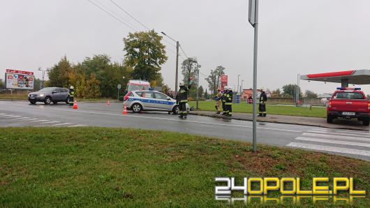 Kierująca samochodem osobowym potrąciła rowerzystę w Zdzieszowicach