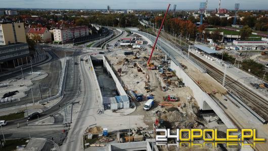 Od piątku nowe utrudnienia w obrębie budowy Centrum Przesiadkowego Opole Wschód