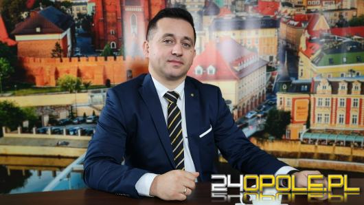 Marcin Oszańca - w PSL coraz mniej wąsów 