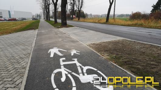 Ścieżka rowerowa z Opola do Turawy czeka na ostatni etap prac
