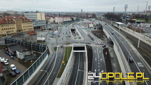 Kierowcy chwalą sobie przejazd nowa drogą "Opole - Wschód"