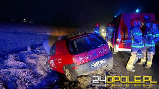 50 złotych mandatu dla 19-latki za spowodowanie kolizji na trasie Dobrzeń Wielki - Chróścice