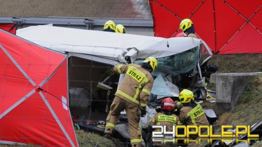 Służby badają okoliczności tragedii na A4. Nowe informacje