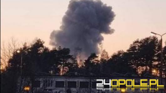 Wybuch w fabryce materiałów wybuchowych. Nie żyją 2 osoby