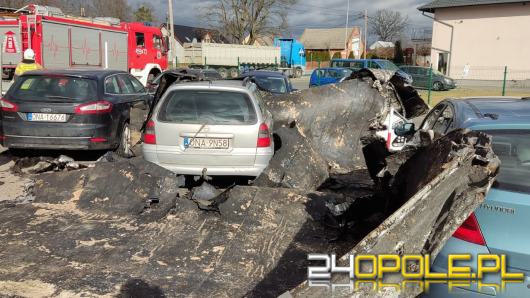 Blisko 400 interwencji strażaków w związku z silnym wiatrem na Opolszczyźnie