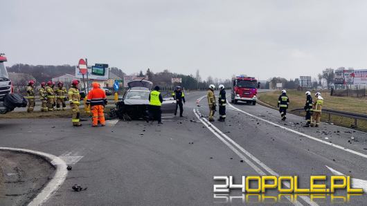 Kolizja na Drodze Krajowej nr 94 w powiecie brzeskim