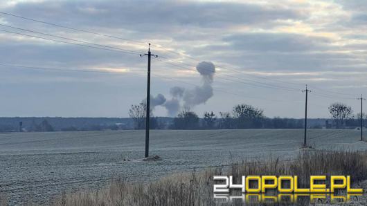 Wojna na Ukrainie. Rakiety uderzyły 13 km od polskiej granicy