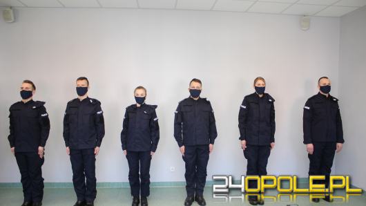 Dziesięciu nowych policjantów ślubowało na sztandar w Opolu